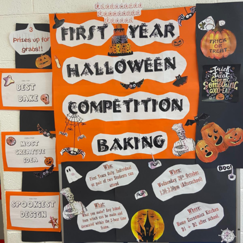 1st Year Halloween Baking Competition